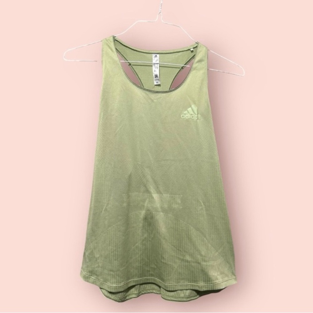 Adidas Green Racerback Tank Top XL